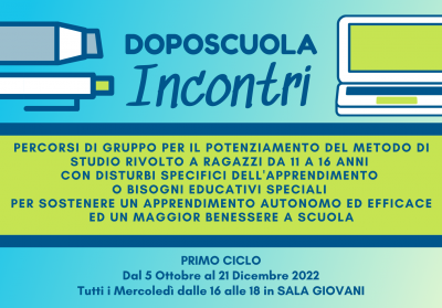 Doposcuola in Biblioteca